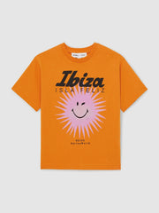 Children & Baby 3-9 yrs SmileyWorld Sun Motif T-Shirt in Orange