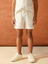 Children & Baby 9-13 yrs SmileyWorld Wave Texture Shorts in White