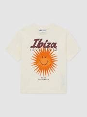 Children & Baby 3-9 yrs SmileyWorld Sun Motif T-Shirt in Off White