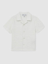 Children & Baby 13-14 yrs SmileyWorld Wave Texture Shirt in White
