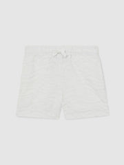 Children & Baby 13-14 yrs SmileyWorld Wave Texture Shorts in White