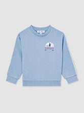 Children & Baby 13-14 yrs Superman Logo Print Sweatshirt in Light Blue