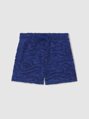 Children & Baby 13-14 yrs SmileyWorld Wave Texture Shorts in Bright Blue