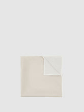 Men Silk Polka Dot Pocket Square in Champagne