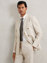Men Suit Jacket in Stone