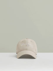 Men McLaren Racing Logo Embroidered Cap Unisex Fit in Stone