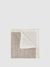 Men Pocket Square in Oatmeal Melange