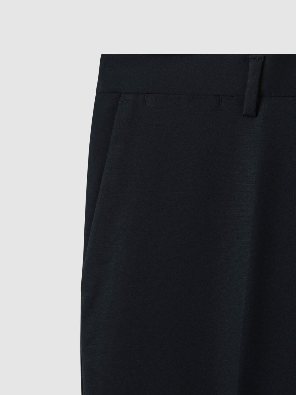 Men Slim Fit Cotton Blend Chinos in Navy