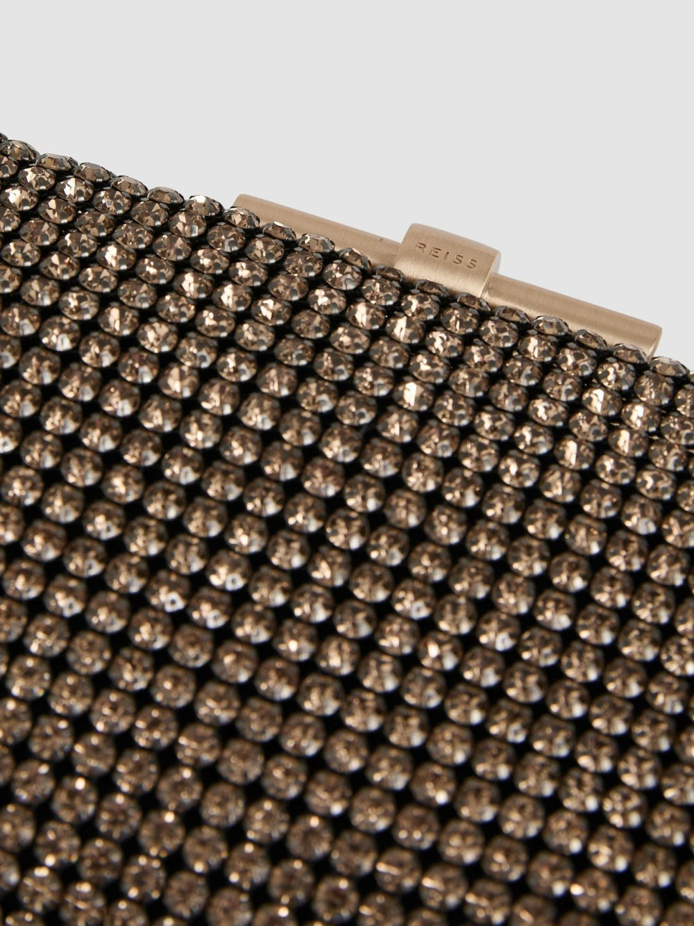 Women Embellished Clutch Bag in Gold