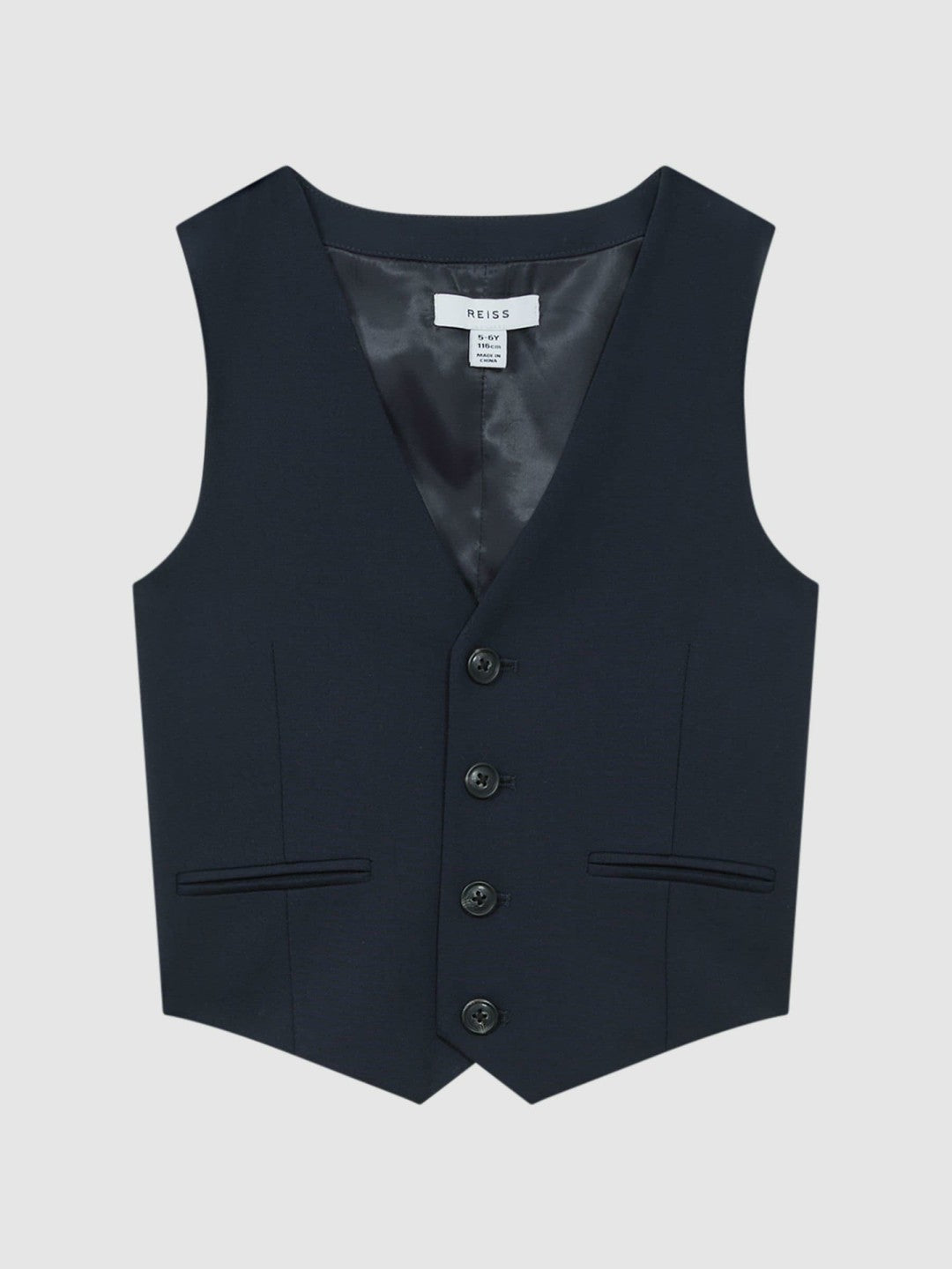 Children & Baby 9-14 yrs Modern Fit Waistcoat in Navy