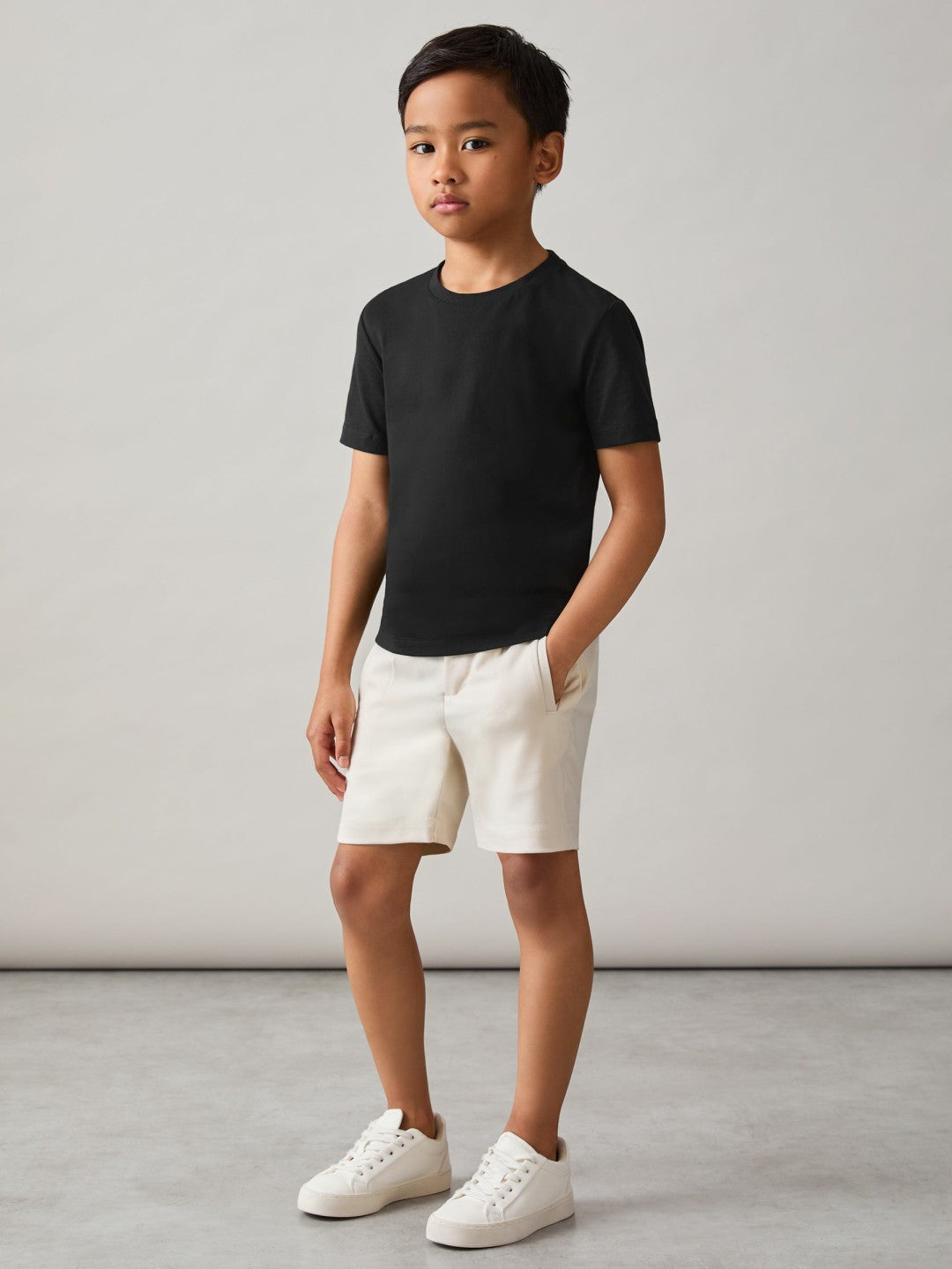 Children & Baby 3-9 yrs Crew Neck T-Shirt in Black