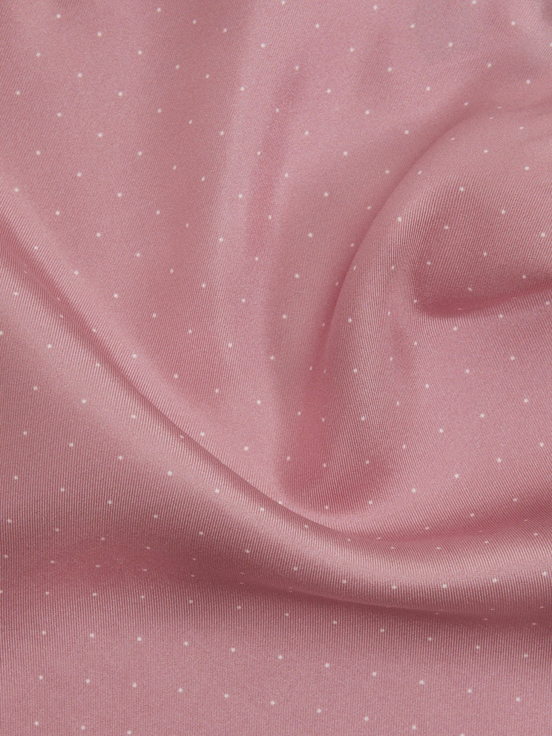 Men Polka Dot Silk Pocket Square in Pink