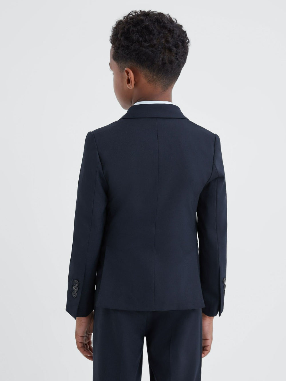 Children & Baby 3-9 yrs Wool Blend Single Breasted Blazer in Navy