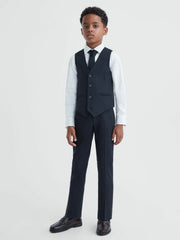 Children & Baby 3-9 yrs Wool Blend Waistcoat in Navy
