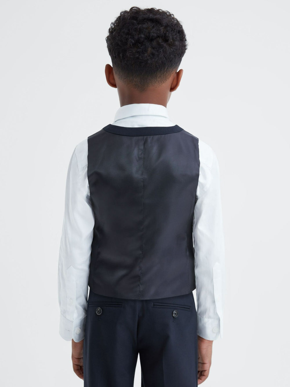 Children & Baby 3-9 yrs Wool Blend Waistcoat in Navy