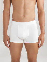 Men CHÉ Studios Boxer Trunks with TENCEL™ Fibers in White