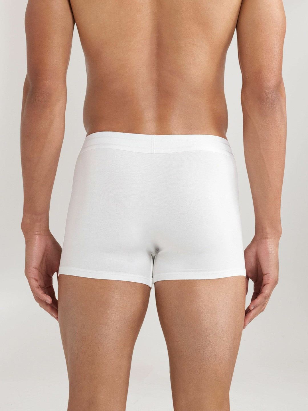 Men CHÉ Studios Boxer Trunks with TENCEL™ Fibers in White