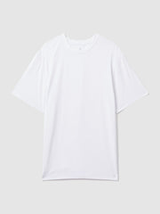 Men CHÉ Studios Crew Neck T-Shirt with TENCEL™ Fibers in White