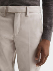 Children & Baby 9-14 yrs Slim Fit Tapered Chinos in Stone