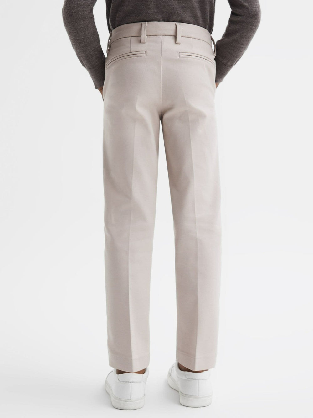 Children & Baby 9-14 yrs Slim Fit Tapered Chinos in Stone