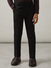 Children & Baby 9-13 yrs Slim Fit Tapered Chinos in Black