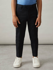 Children & Baby 9-13 yrs Slim Fit Tapered Chinos in Navy