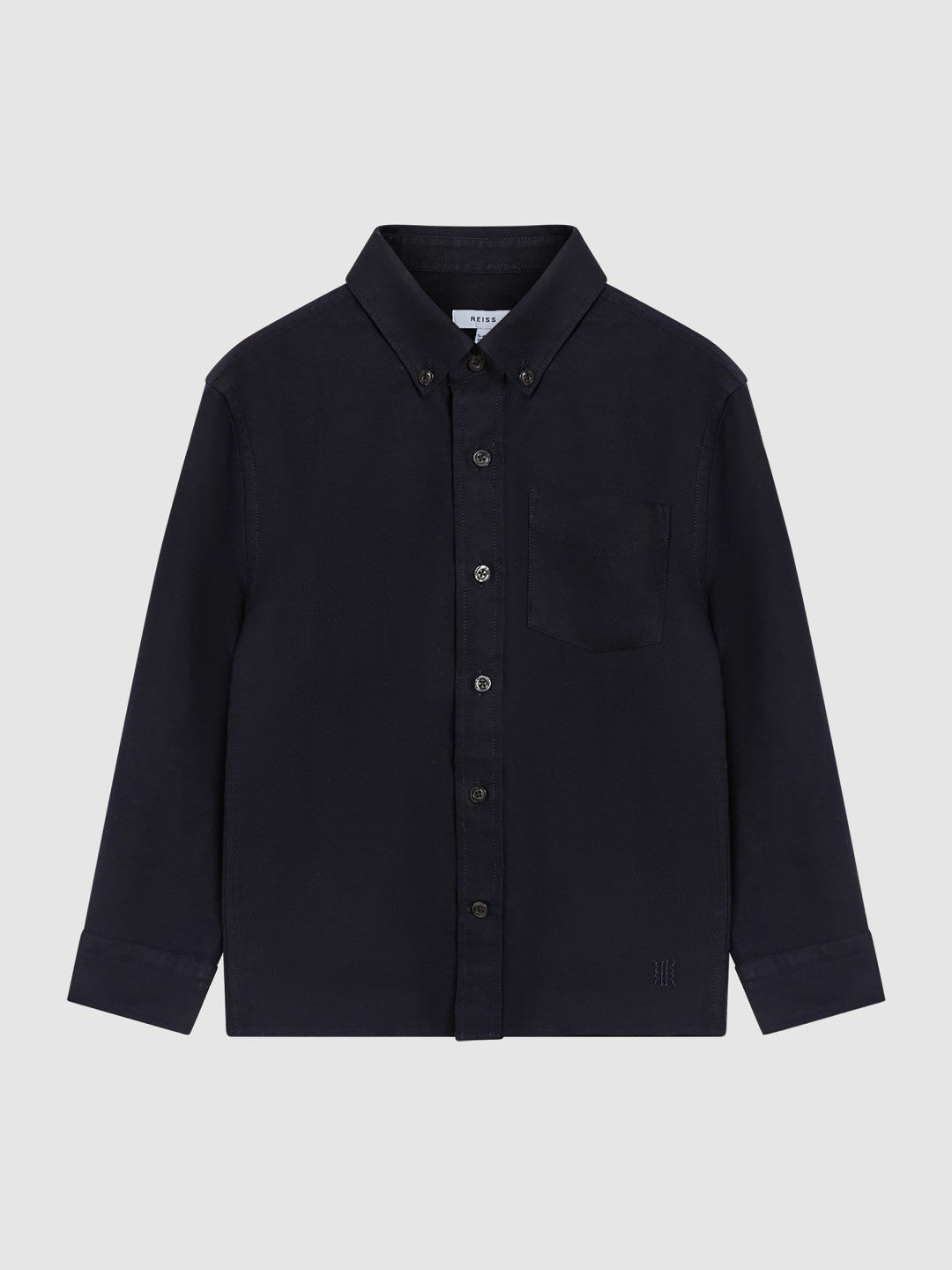 Children & Baby Junior Button Down Oxford Shirt in Navy