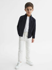 Children & Baby Junior Button Down Oxford Shirt in Navy