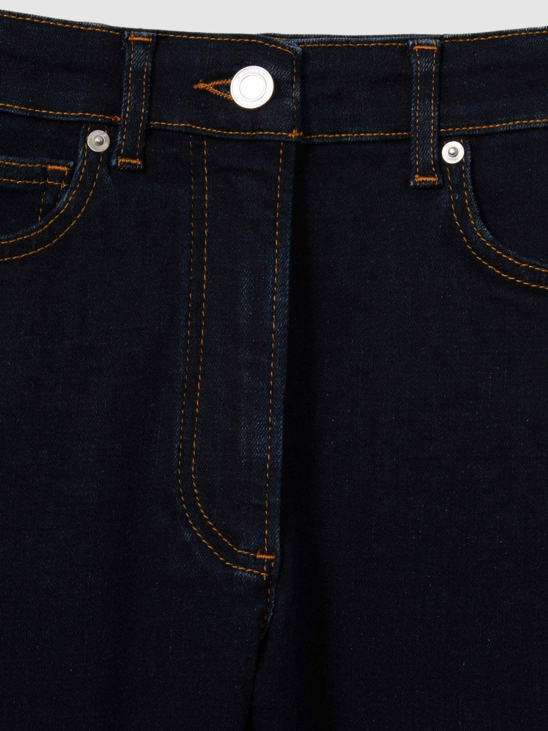 Women Petite Skinny Jeans in Dark Blue