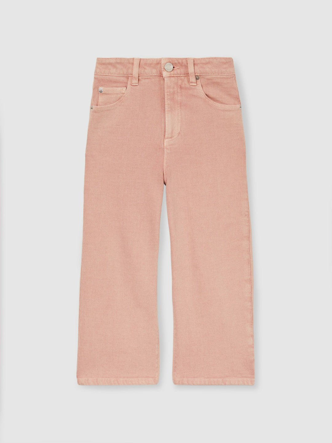 Children & Baby 13-14 yrs Wide-Leg Jeans in Pink