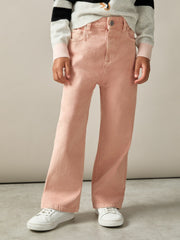 Children & Baby 13-14 yrs Wide-Leg Jeans in Pink