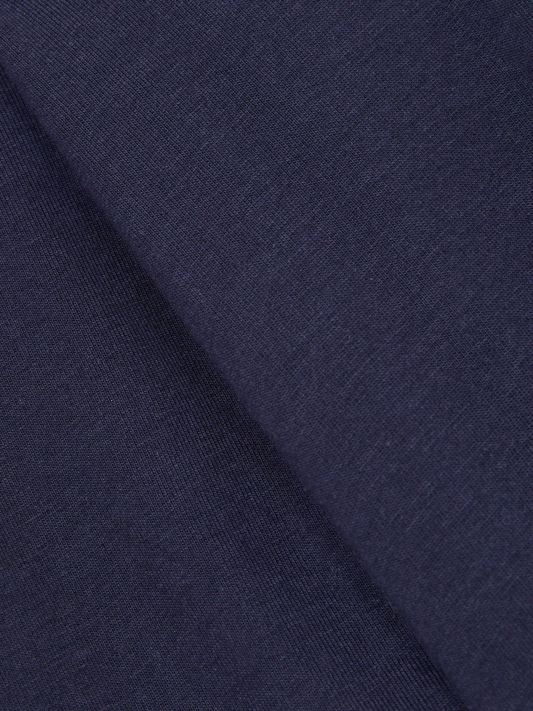 Children & Baby 4-9 yrs Cotton-Jersey Roll-Neck Top with Stretch in Navy