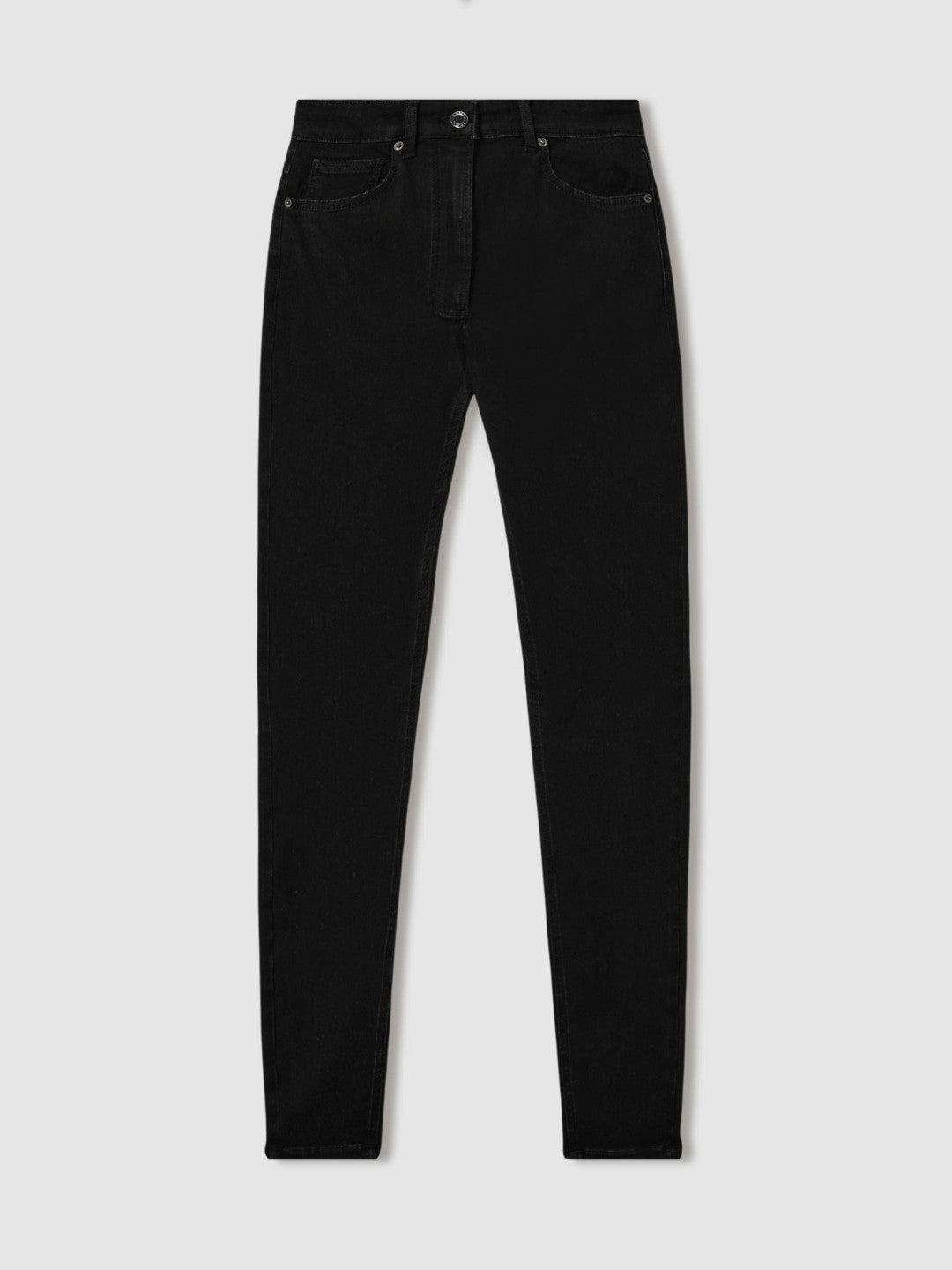 Women Petite Skinny Jeans in Black