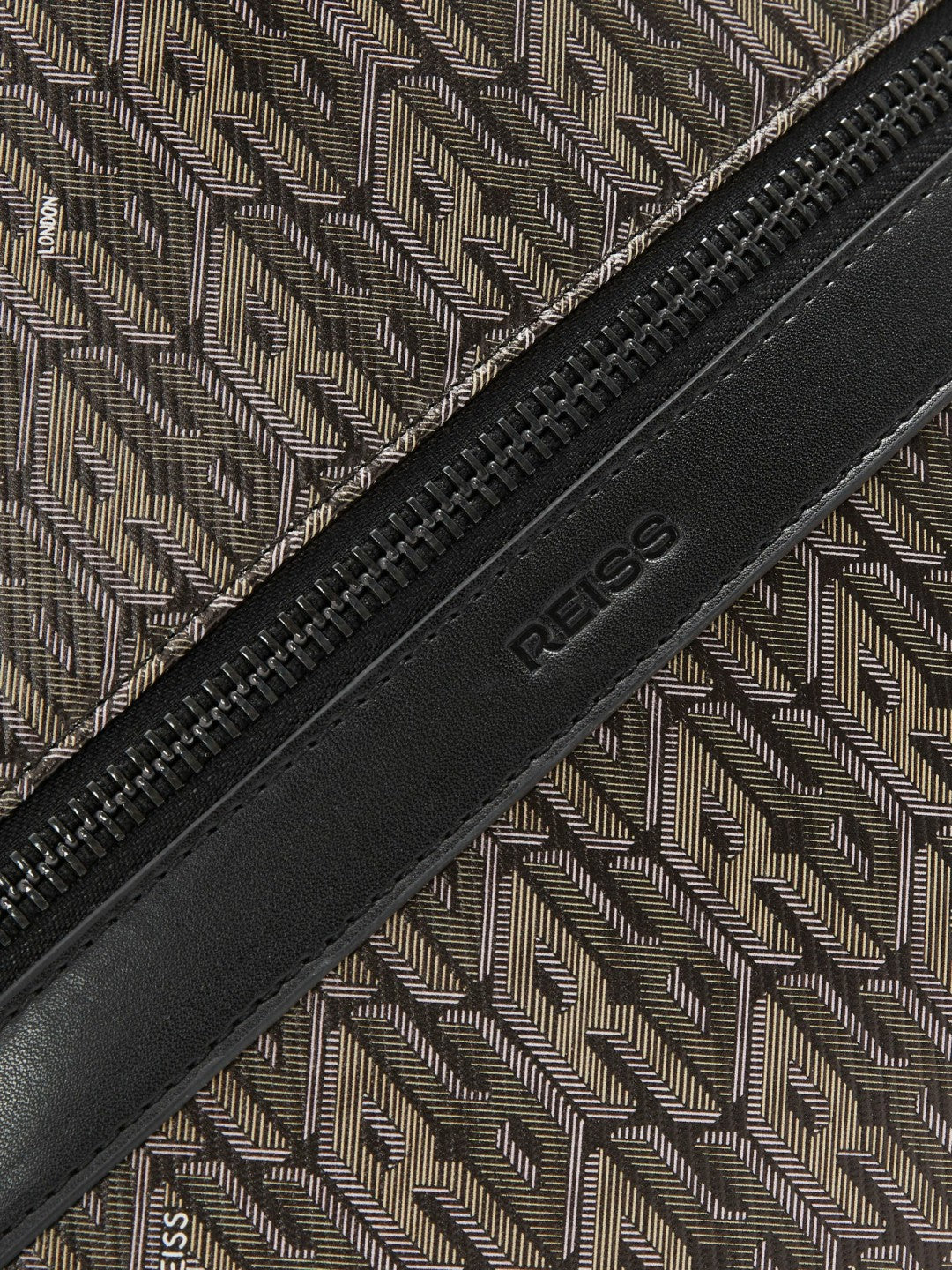 Men Monogram-Print Coated-Canvas Backpack in Grey Multi