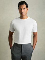 Men Cotton-Jersey Crew-Neck T-shirts 3 Pack in Multi