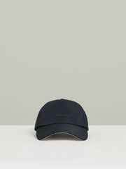 Men Logo Lettering Baseball Cap in Navy