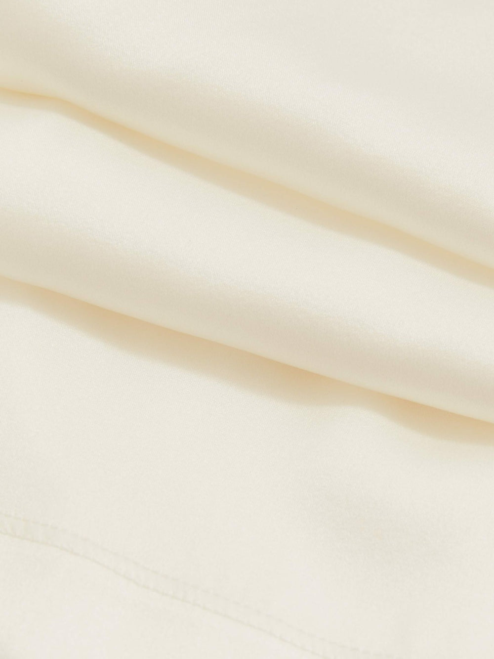 Women Silk-Front Cami Top in White
