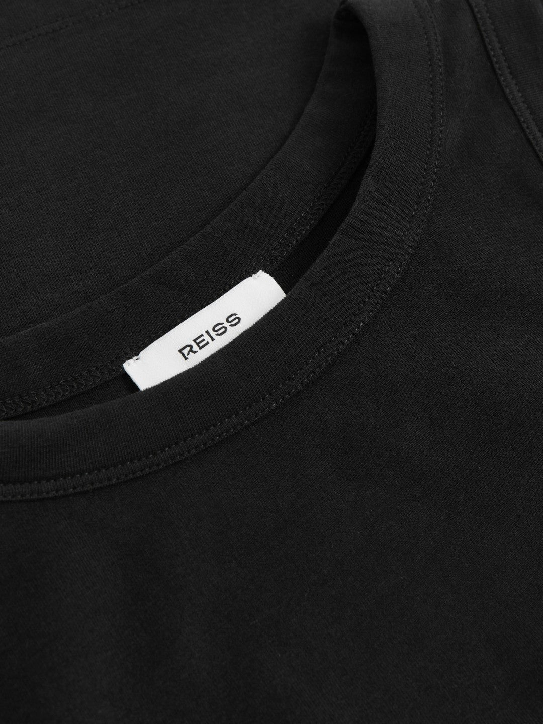 Women Stretch-Cotton Racerback Vest in Black