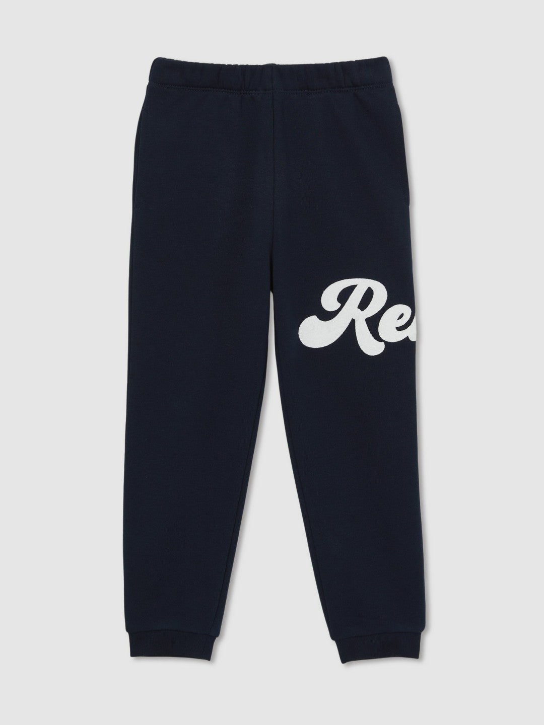 Children & Baby 9-13 yrs Cotton-Blend Logo Script Joggers in Navy