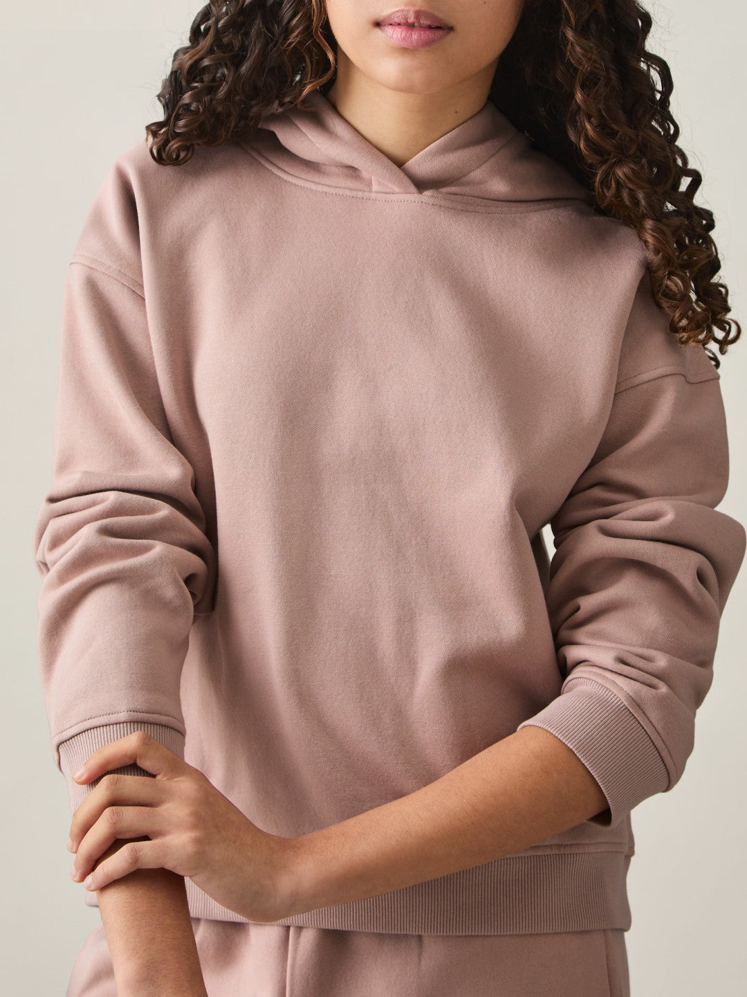 Children & Baby 13-14 yrs Cotton-Blend Hoodie And Joggers Set in Mink