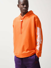 Men McLaren F1 Team Oversize Toggle Hoodie Unisex Fit in Papaya Orange