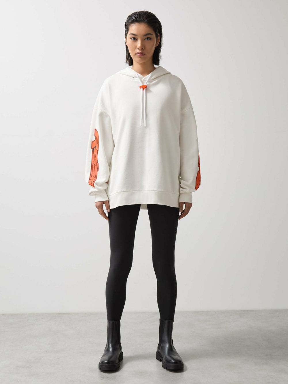 Men McLaren F1 Team Oversize Toggle Hoodie Unisex Fit in White