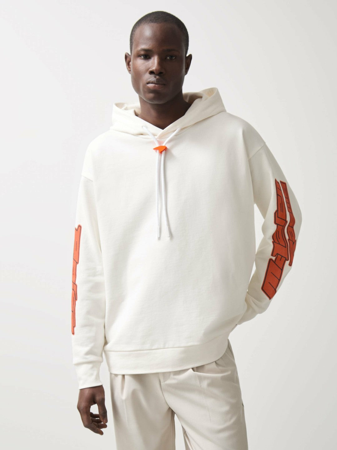 Men McLaren F1 Team Oversize Toggle Hoodie Unisex Fit in White
