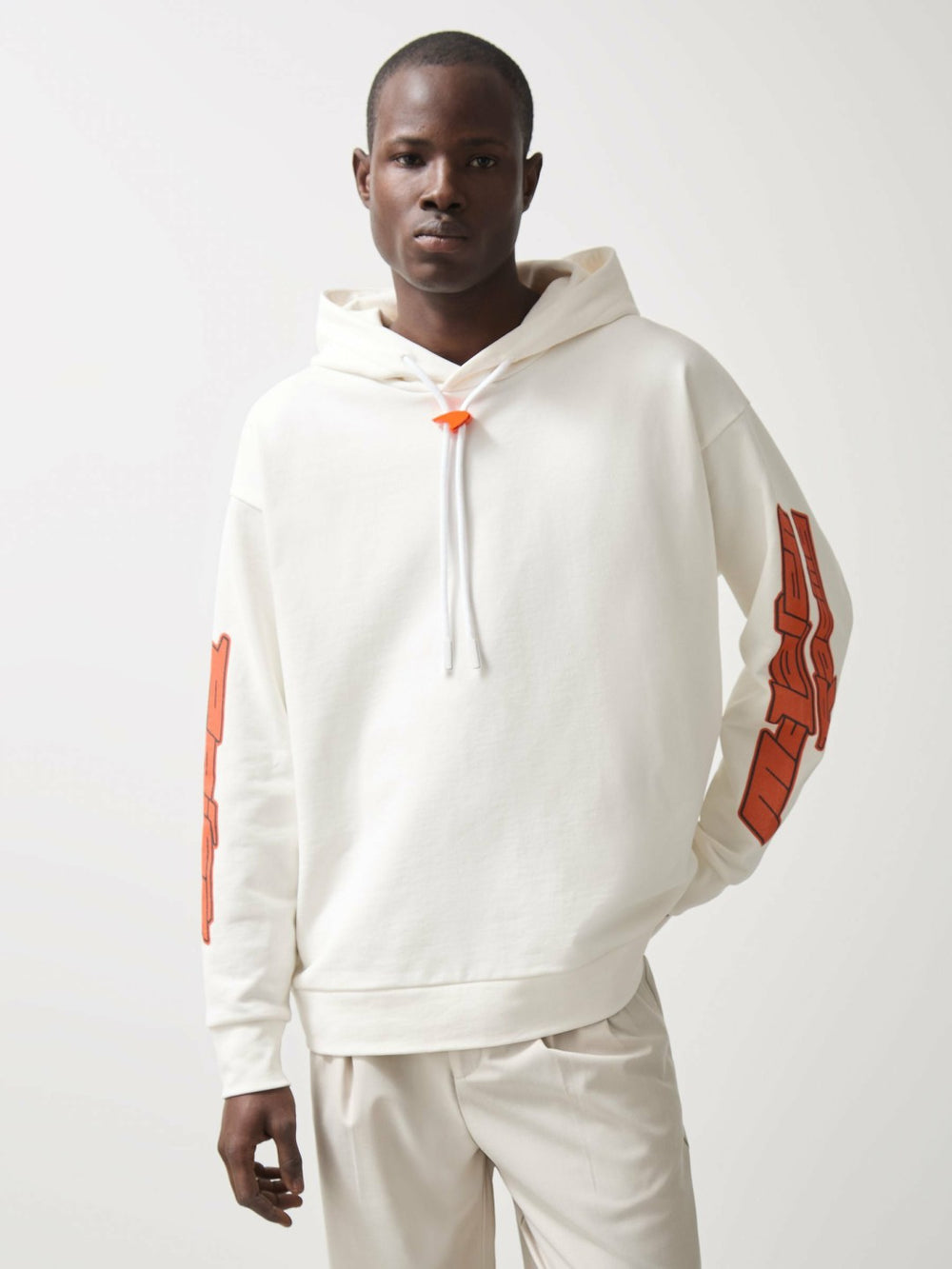 Men McLaren F1 Team Oversize Toggle Hoodie Unisex Fit in White