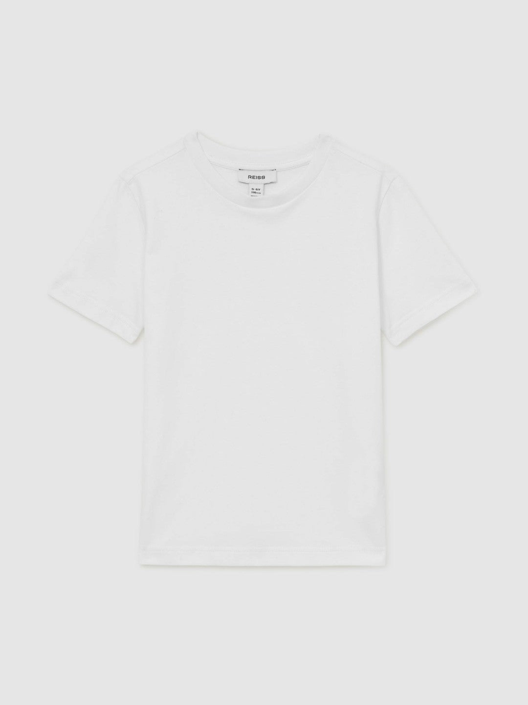 Children & Baby 3-9 yrs Cotton Crew-Neck T-Shirt in White