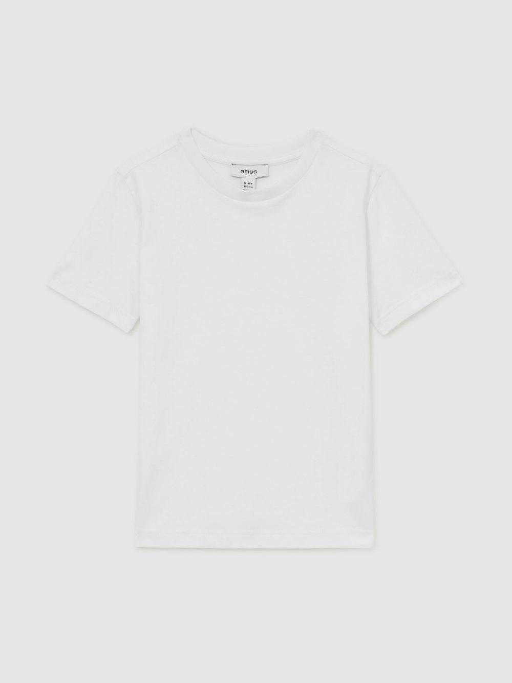 Children & Baby 3-9 yrs Cotton Crew-Neck T-Shirt in White