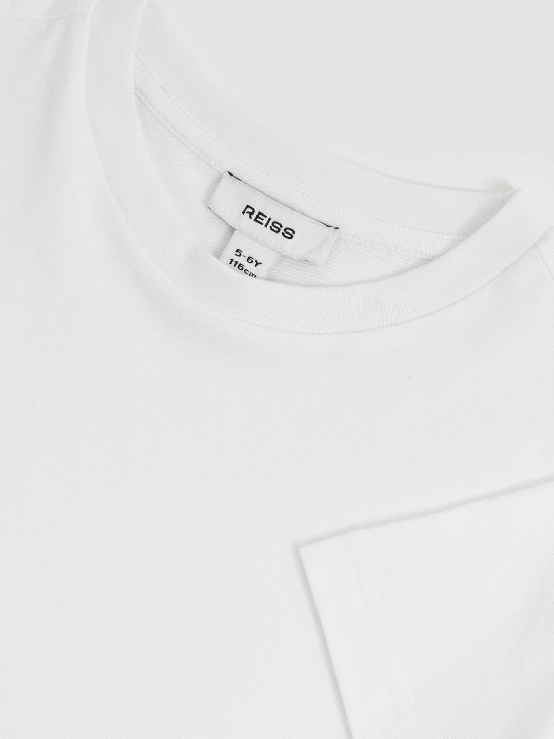 Children & Baby 3-9 yrs Cotton Crew-Neck T-Shirt in White