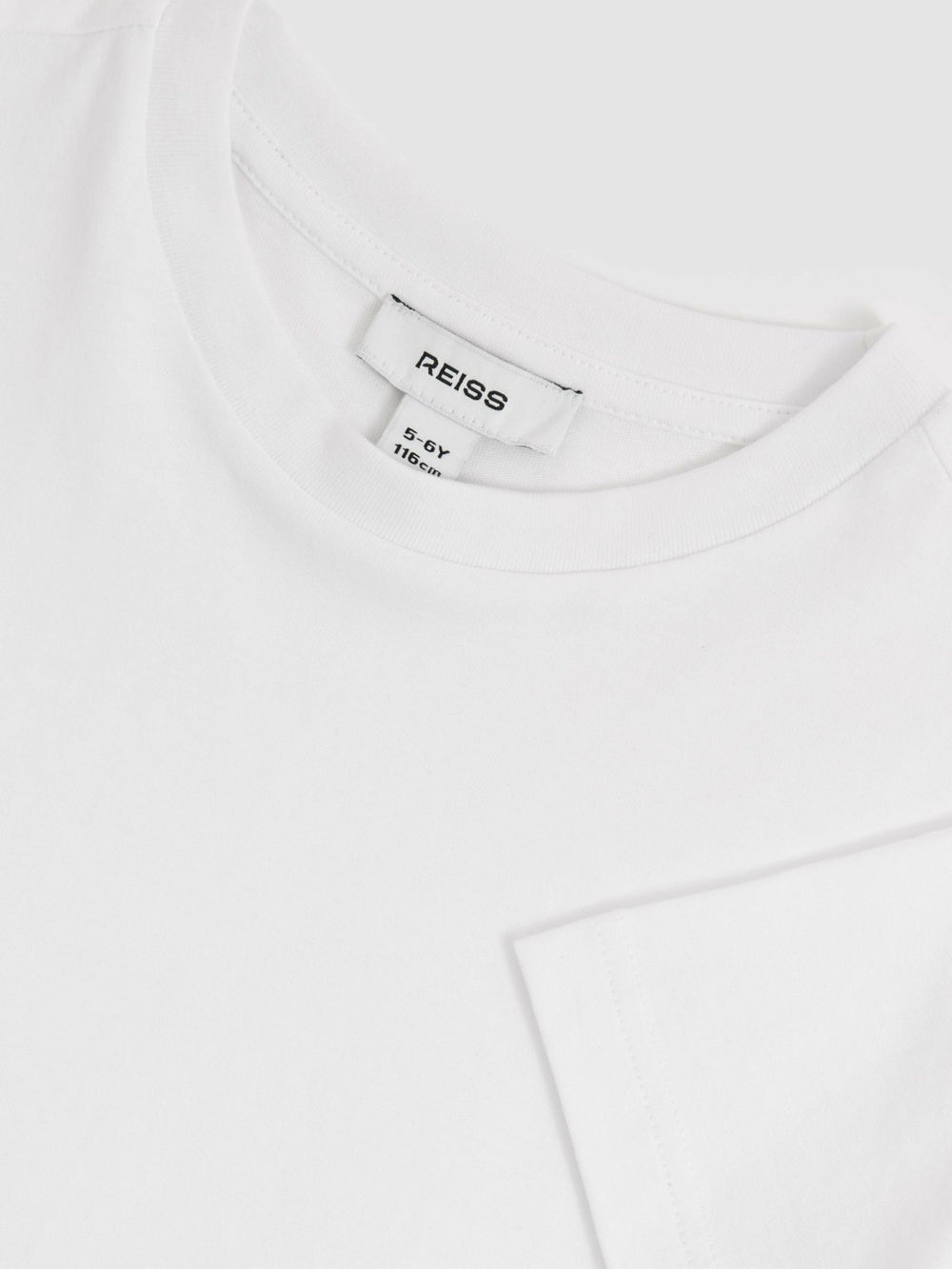 Children & Baby 3-9 yrs Cotton Crew-Neck T-Shirt in White