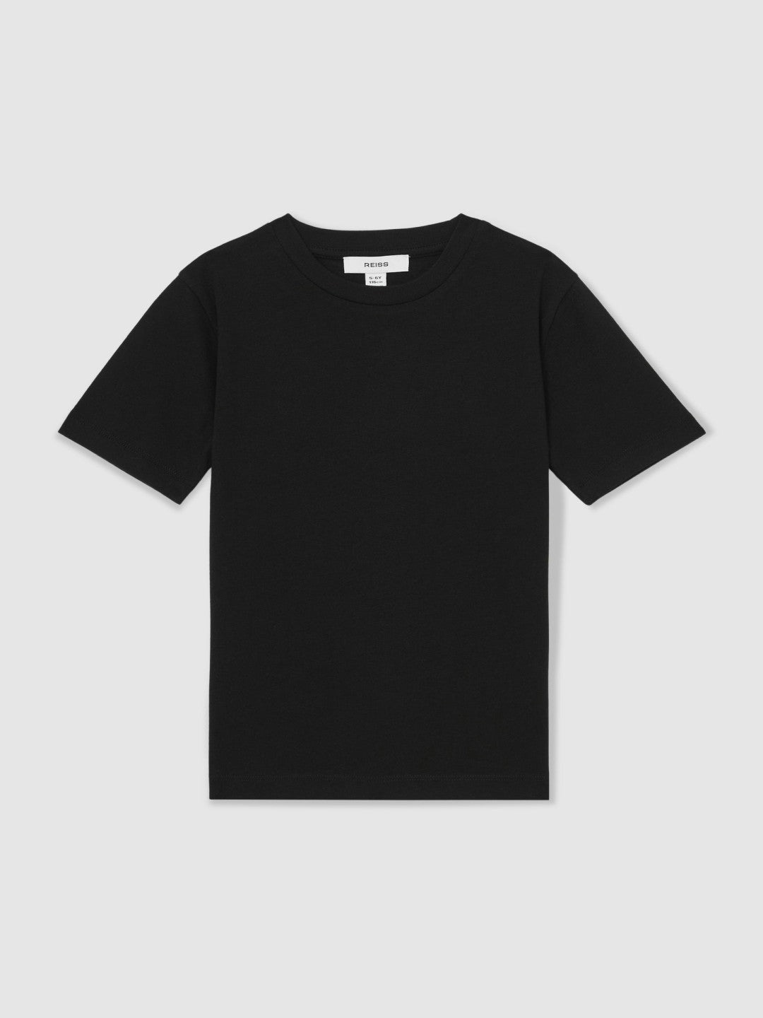 Children & Baby 3-9 yrs Cotton Crew-Neck T-Shirt in Black