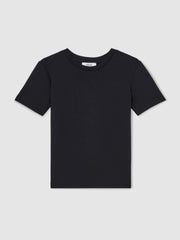 Children & Baby 3-9 yrs Interlock-Jersey Crew-Neck T-Shirt in Navy